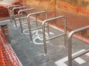 Colocan estacionamientos para bicicletas Centro Histórico