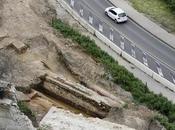 arqueólogos descubrieron desagüe época romana remonte Safont (Toledo)
