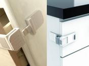 Cierre seguridad doble bloqueo ángulo para cajones