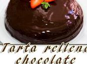 Tarta rellena chocolate