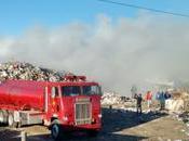 presenta incendio tiradero Peñasco