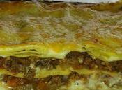 Lasaña boloñesa berenjena bechamel casera