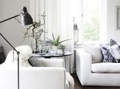 White, Black Grey Home