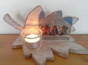 Cadelabro madera