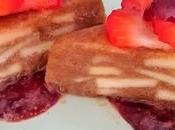 Tarta helada manzana plátano