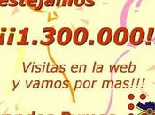 Grandes Pymes alcanzado hoy, 1.300.000 visitas !!!!