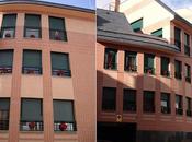 decoración Navidad edificio miguel