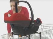 Soporte para colocar sillita coche carro compra