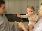 [Vídeo] ¿Cómo reacciona bebé padre hermano gemelo?