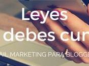 Email Marketing para bloggers: Leyes debes cumplir.