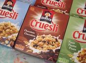 Desayunando Quaker Cruesli