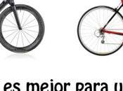 ¿Qué tipo bici debemos utilizar triatlón duatlón?