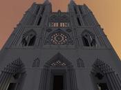 Avance exclusivo Réplica Minecraft Catedral Burgos España.