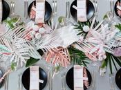 Hojas palmeras tropicales para decorar boda