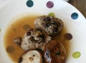 Solomillo cerdo relleno setas shiitake jamón