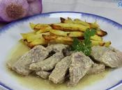 Lomo guisado ajillo