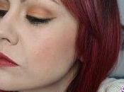 Maquillaje tonos naranja marrón