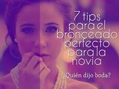 Tips para Bronceado Perfecto Novia