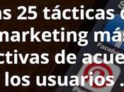 tácticas marketing efectivas acuerdo usuarios medios sociales