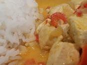 Arroz pollo curry
