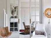 White living room. Interiores pinceladas color