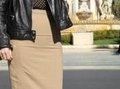 Casual chic femenino: camisa transparente+ falda pencil...tendencias