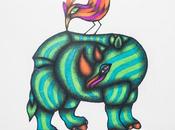 Carlos Palleiro exhibe exposición Animalerías UASLP.