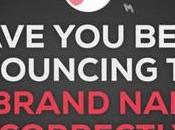 nombres marcas probablemente hayas estado pronunciando incorrectamente