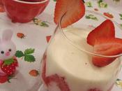 Panna cotta fresas caramelizadas