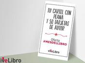 cartel libro tarjetas autor gratis nuestra oferta #MesDelLibro