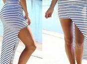 Slit Slide cómo llevar falda aberturas