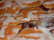 Pastel mermelada fresa