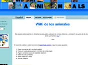 Wiki animales: trabajo colaborativo