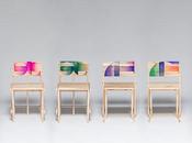 Diseño coreano: pallets usados originales sillas.