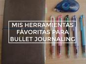 materiales favoritos para bullet journaling
