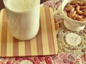 Leches vegetales. Leche almendras