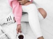 White sneakers trend