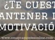cuesta mantener motivación?