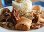 Chipirones encebollados