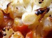 Coliflor gratinada salsa tomate