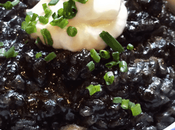 Arroz negro sepia