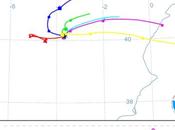 Incendio Seseña: Pronóstico trayectoria humo para 17.05.2016
