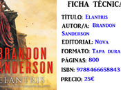 Reseña: Elantris Aniversario), Brandon Sanderson