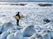 Surfeando Glaciar Petrof