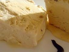 Semifrio turron mermelada naranja dulce
