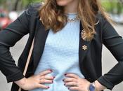 Blue soft tricot