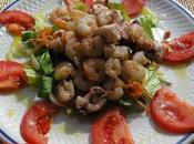 Ensalada pulpo gambas