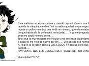 Gente agresiva.........