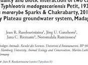 Trabajo sobre calidad agua interacciones bióticas Madagascar