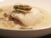 Merluza Salsa Setas, Trigueros Leche Coco